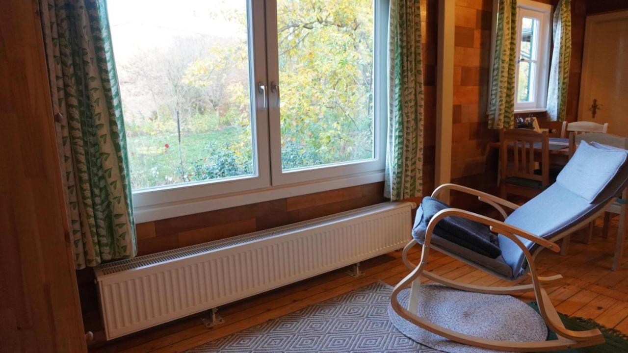 Huette Mit Herz Im Harz Apartment Meisdorf Luaran gambar